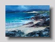Borve,Harris Coastline     oil on canvas  50x70cm 2011